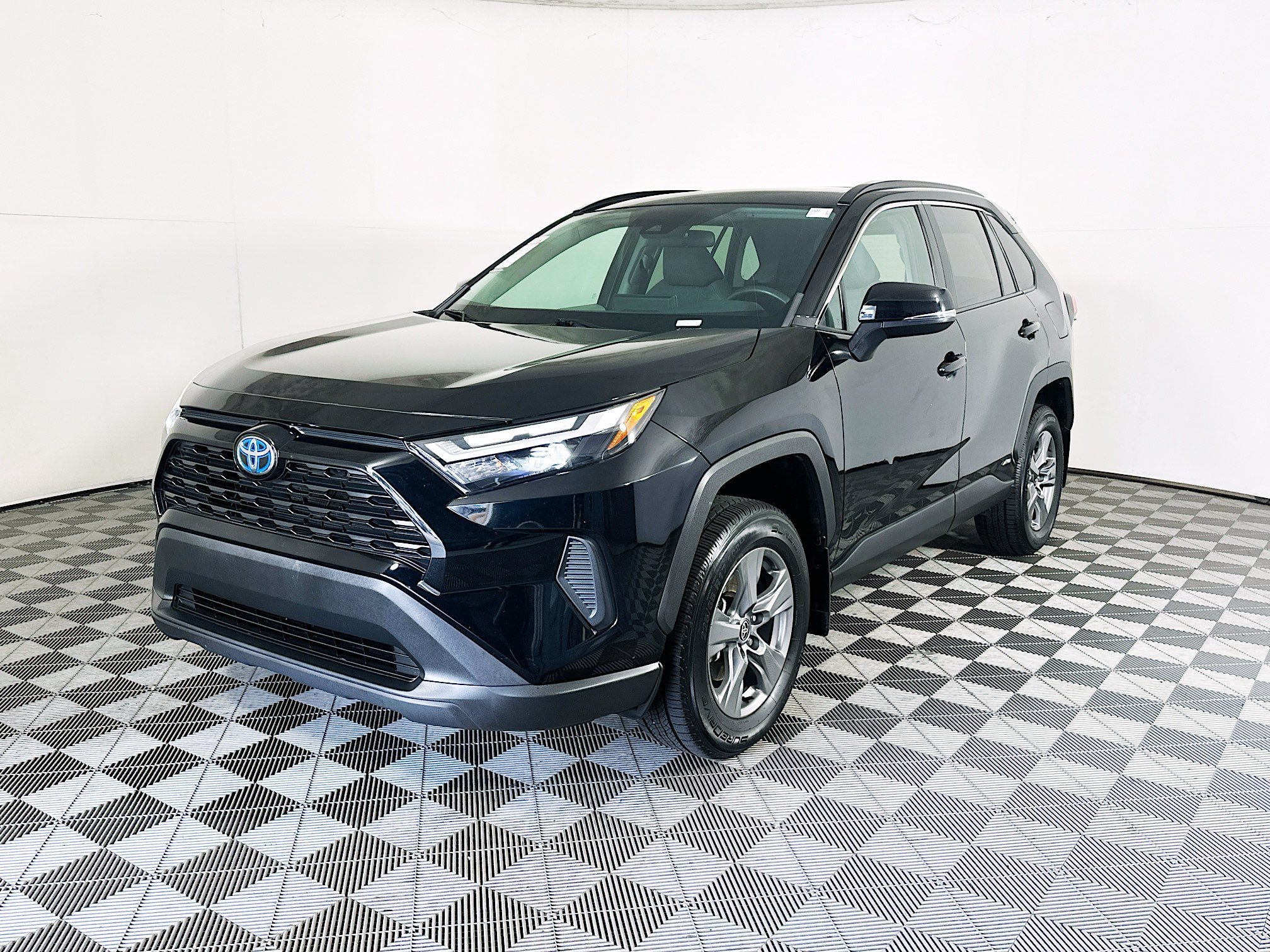 Used 2024 Midnight Black Metallic Toyota Hybrid XLE image 7
