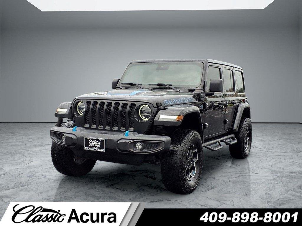 Used 2021 Black Clearcoat Jeep Unlimited Rubicon 4x4 image 2