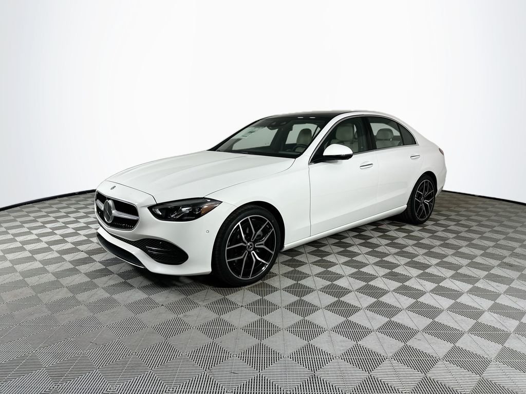 New 2026 Polar White Mercedes-Benz C 300 image 3