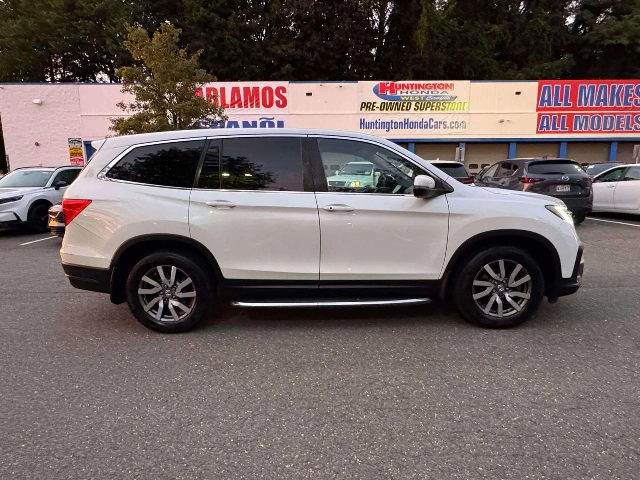 Used 2020 Platinum White Pearl Honda AWD EX-L image 8