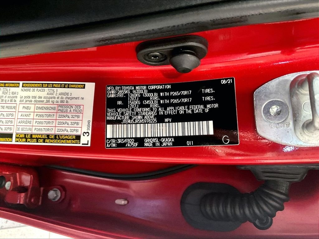 Used 2022 Red Toyota SR5 image 35