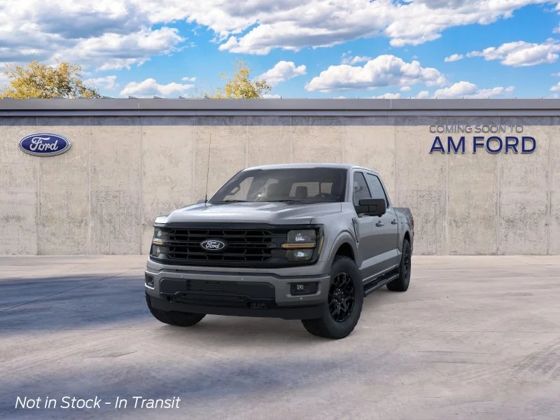 New 2026 Carbonized Gray Metallic Ford XLT image 2
