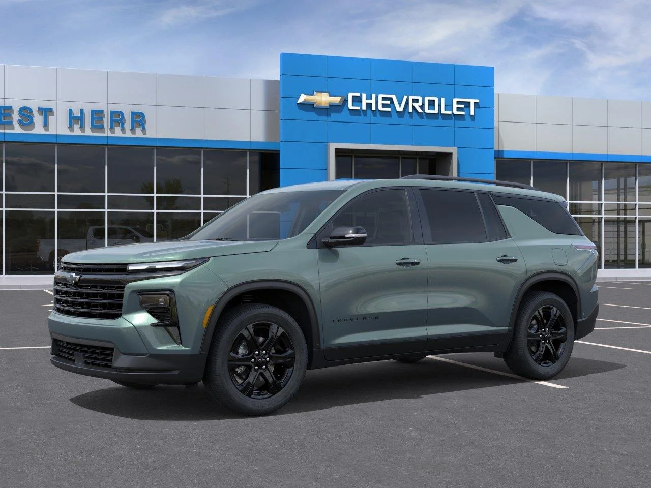 New 2027 Trillium Green Metallic Chevrolet LT image 2