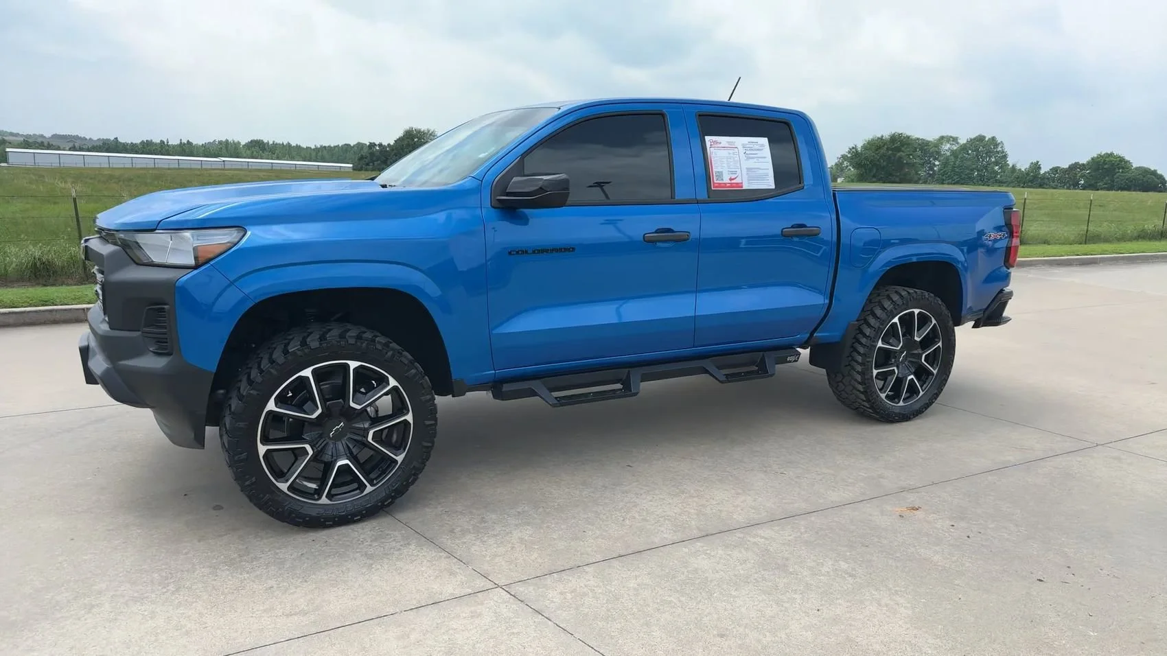 Used 2024 Glacier Blue Metallic Chevrolet 4WD Work Truck image 3