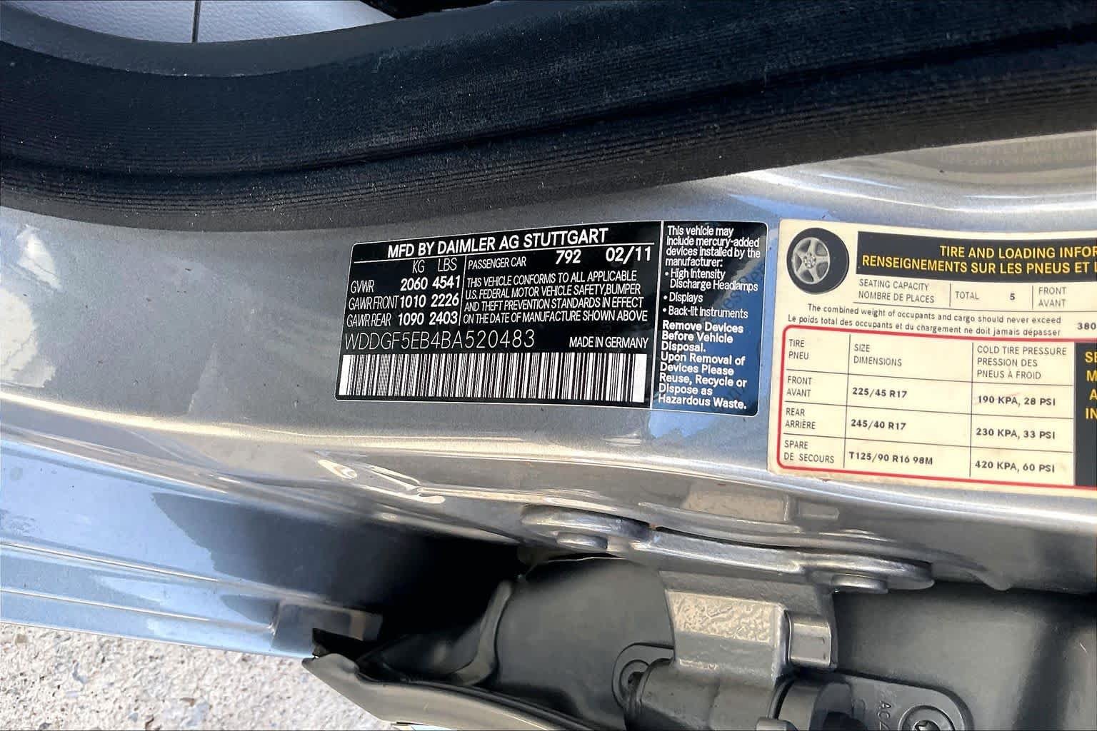 Used 2011 Palladium Silver Metallic Mercedes-Benz C 300 Sport image 35