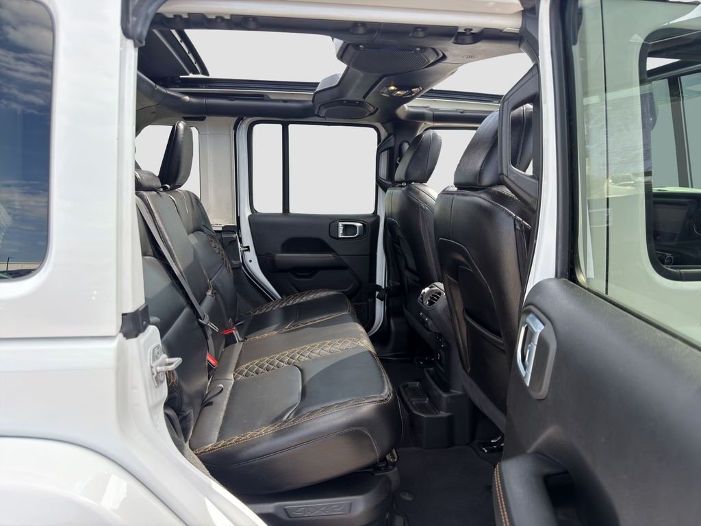 Used 2021 White Jeep Unlimited Sahara 4xe image 32