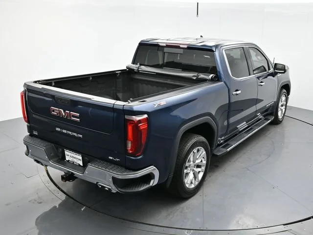 Used 2021 PACIFIC BLUE METALLIC GMC SLT image 36