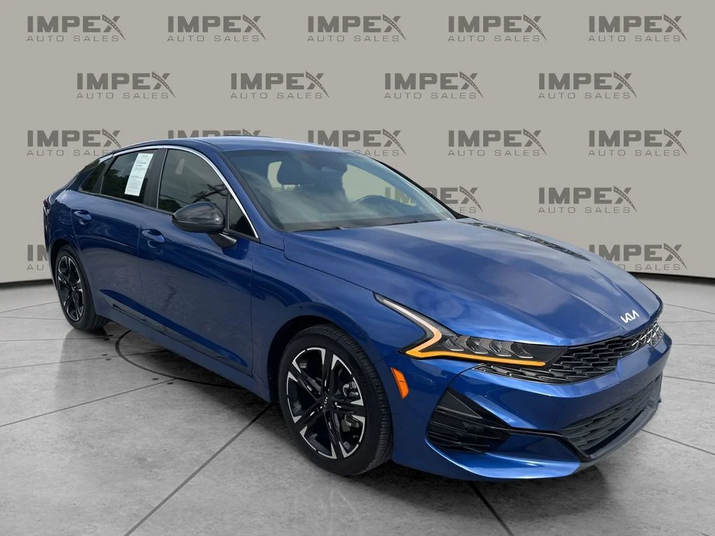 Used 2022 Blue Kia GT-Line image 7