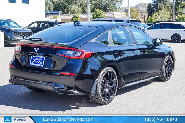 New 2026 Crystal Black Pearl Honda FWD Sport image 8