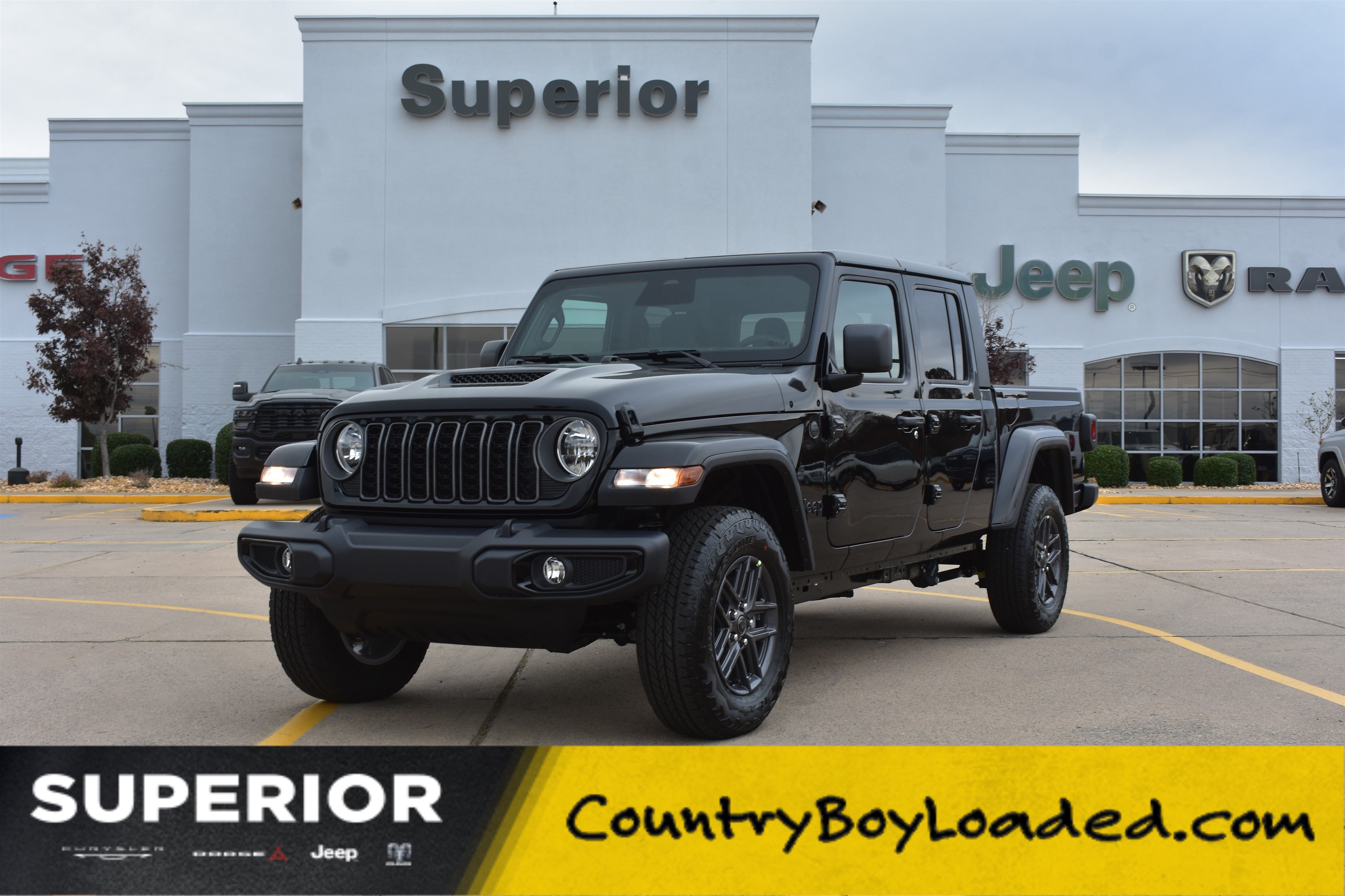 New 2026 Black Clear-Coat Exterior Paint Jeep Sport S image 1