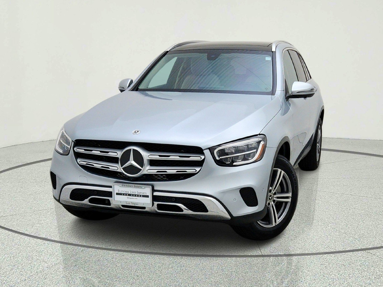Certified Used 2021 Cirrus Silver Metallic Mercedes-Benz GLC 300 image 3