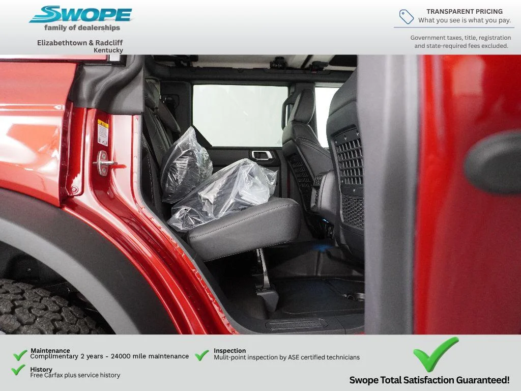 New 2026 Ruby Red Metallic Tinted Clearcoat Ford Badlands® image 13