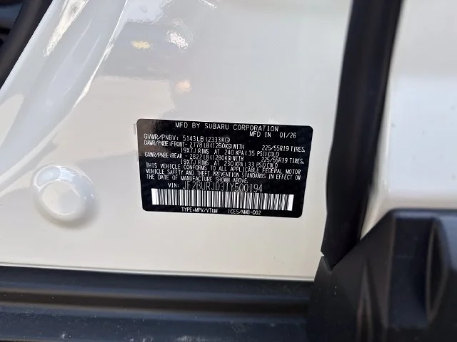 2026 Subaru Outback Touring XT - Photo 19