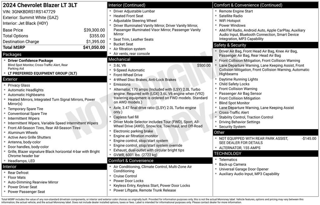Certified Used 2024 White Chevrolet LT image 27