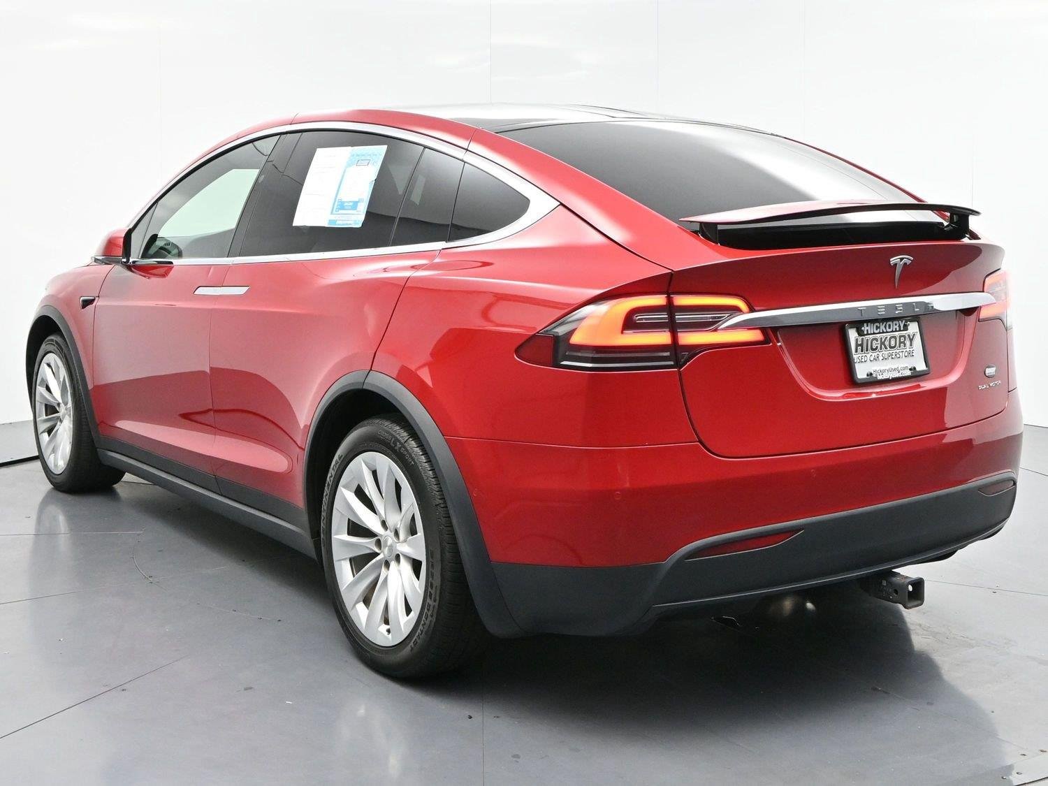 Used 2021 Red Multi-Coat Tesla Long Range Plus image 5