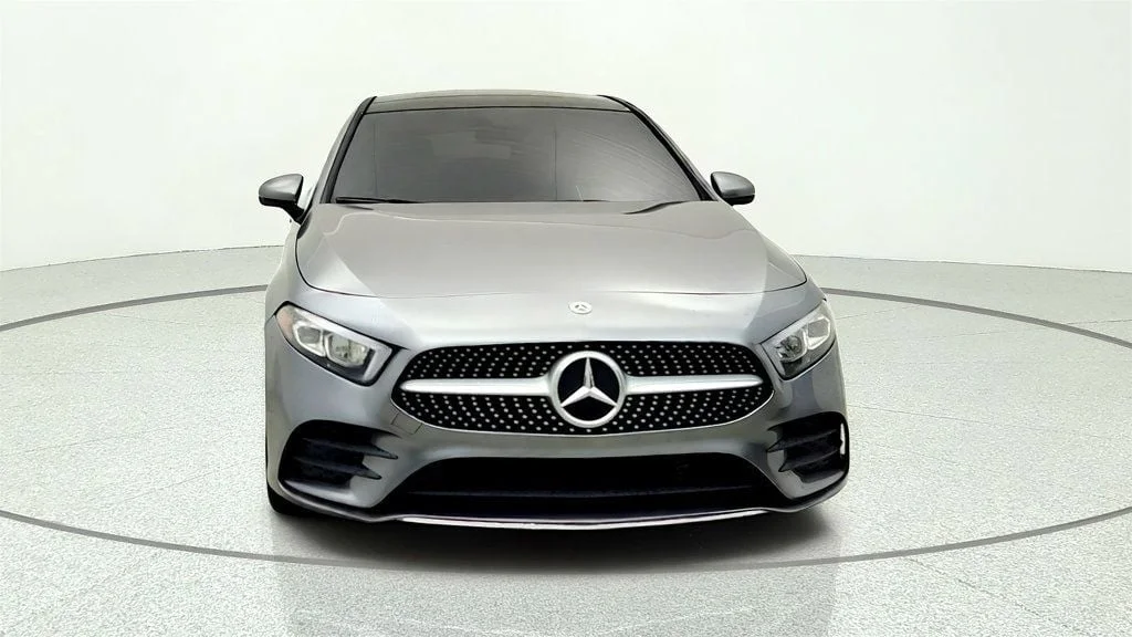 Used 2019 Mountain Grey Metallic Mercedes-Benz A 220 Sedan w/ AMG® Line & Premium Pkgs + 19