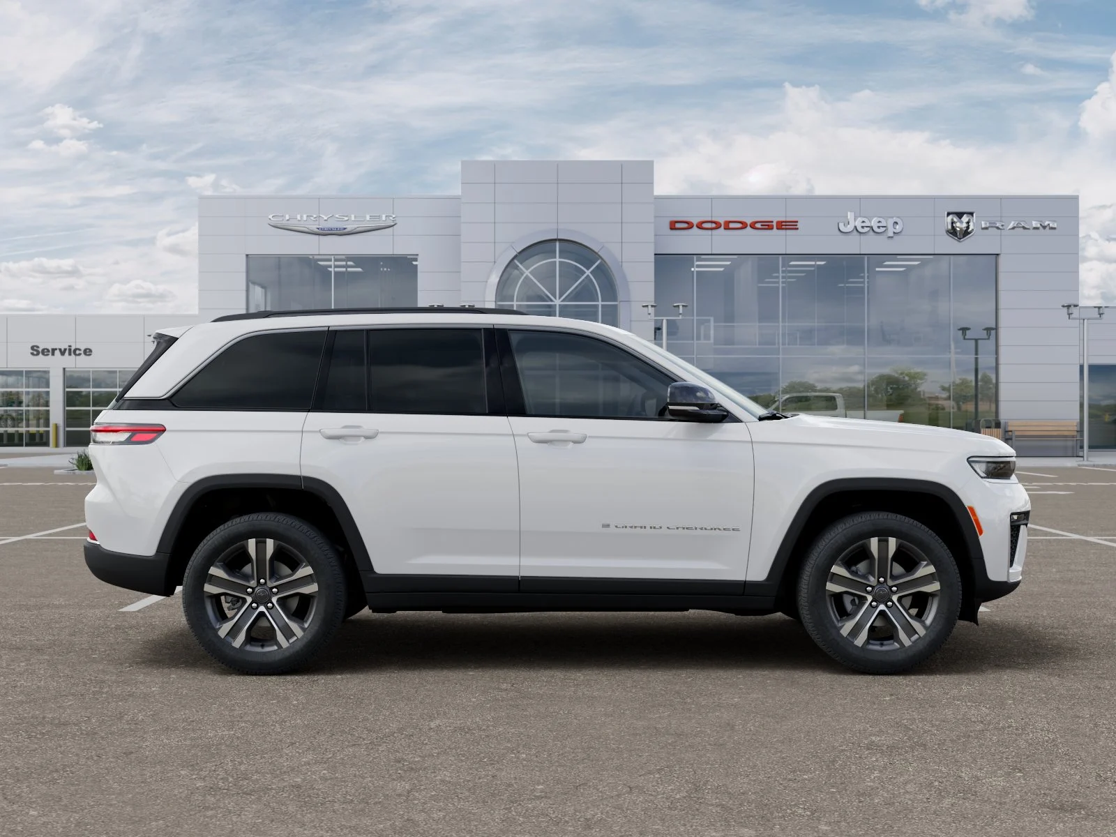 New 2027 Bright White Clear-Coat Paint Jeep Limited image 49
