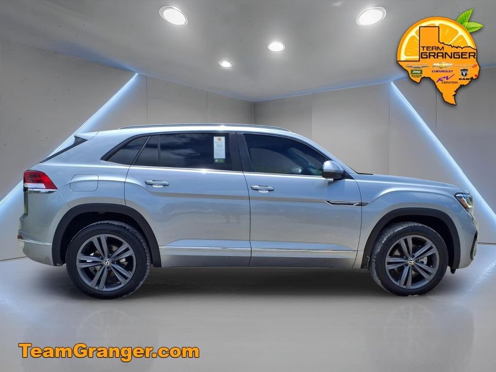 Used 2021 Gray Volkswagen 3.6L V6 SE w/Technology R-Line image 5