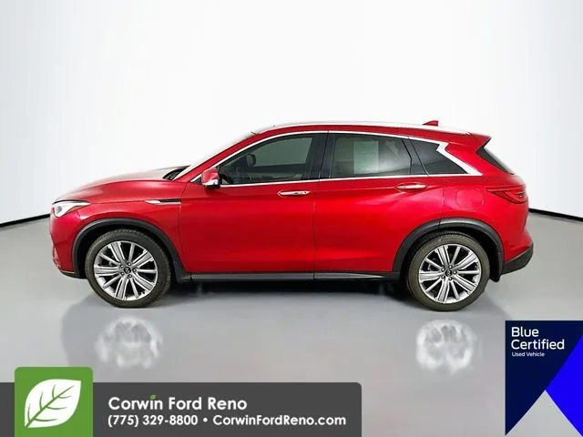 Certified Used 2021 Dynamic Sunstone Red INFINITI Sensory image 5