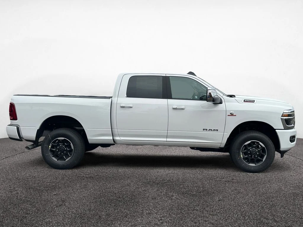 New 2026 Bright White Clear-Coat Exterior Paint RAM Laramie image 6