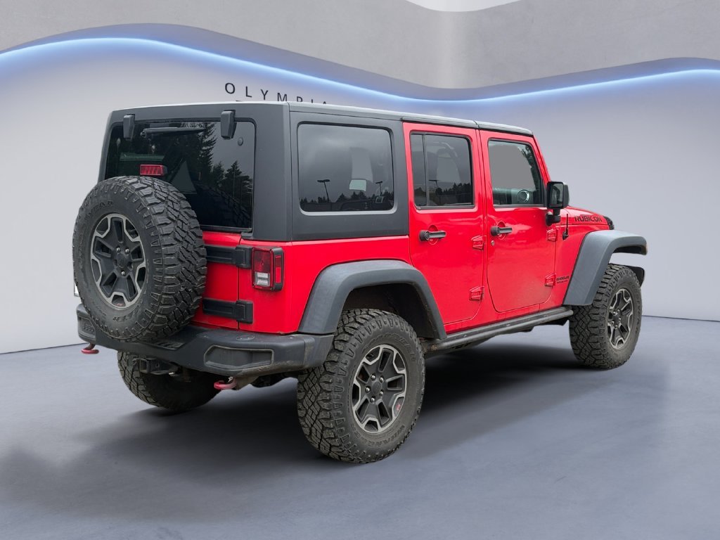Used 2015 Red Jeep Unlimited Rubicon image 3