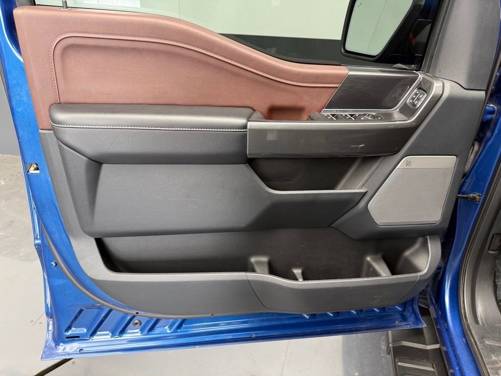 Used 2022 Blue Ford Lariat image 43