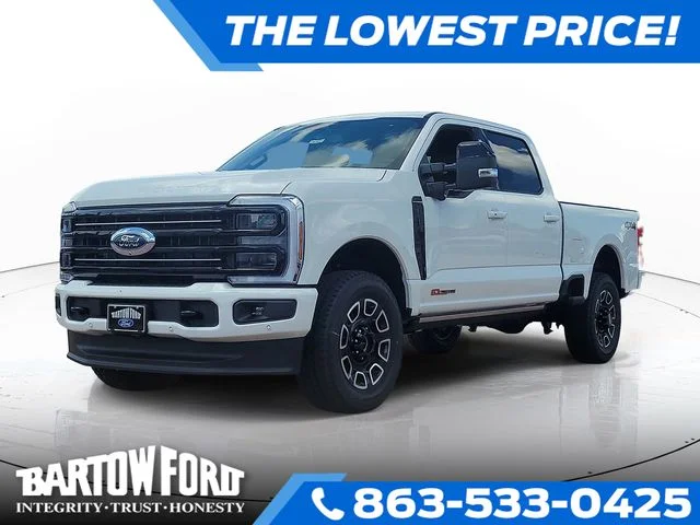 New 2026 White Metallic Ford Platinum image 1