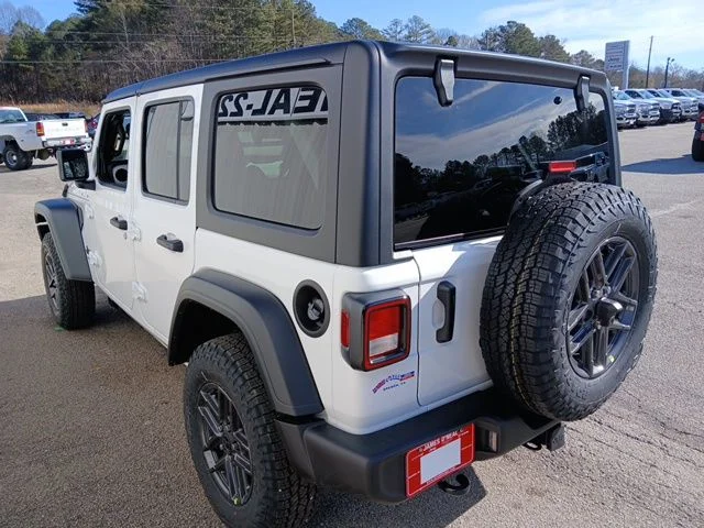 New 2026 Bright White Clear-Coat Exterior Paint Jeep Sport S image 6