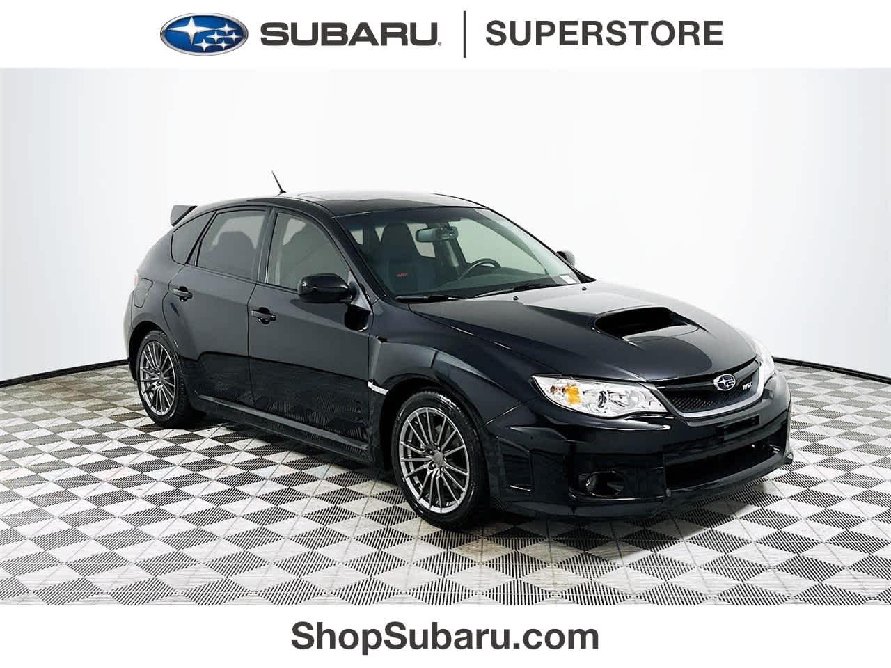 Used 2014 Crystal Black Silica Subaru WRX Premium image 1