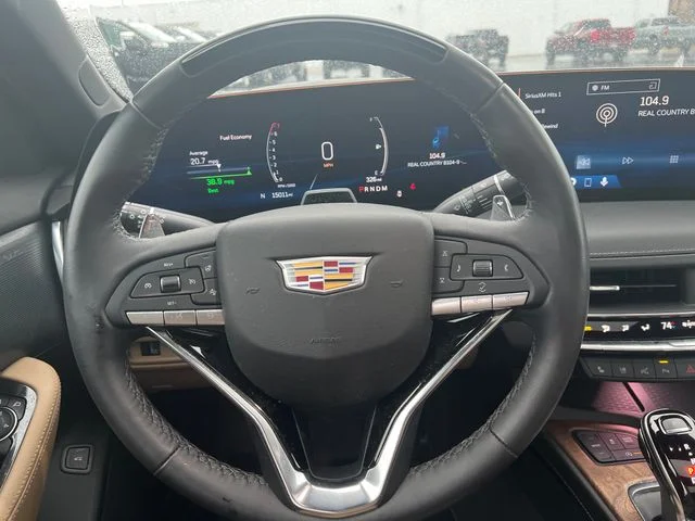 Used 2025 Midnight Sky Metallic Cadillac Premium Luxury image 17