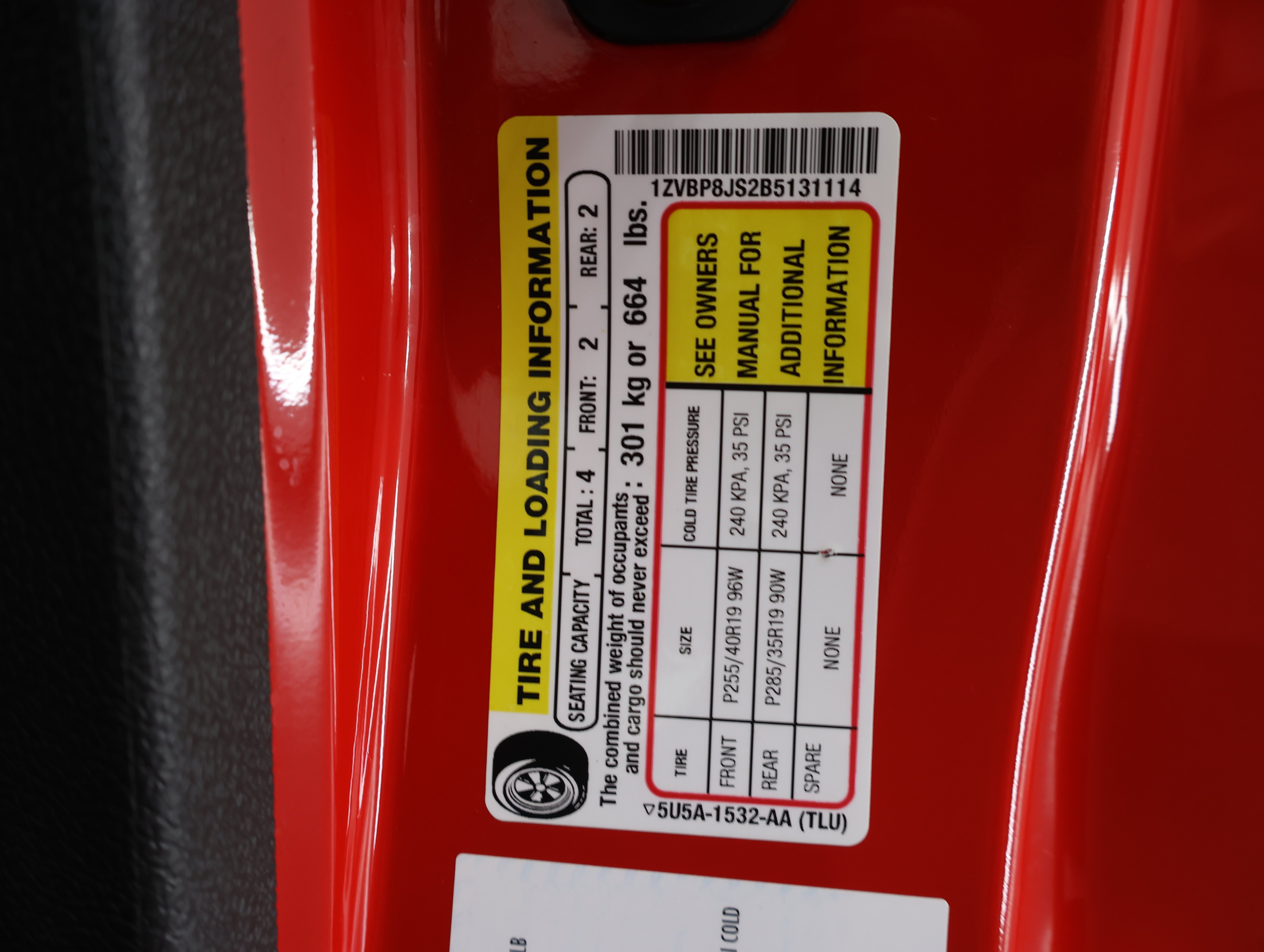 Used 2011 Race Red Ford GT500 Coupe: GT500-6 SPEED STICK-HID LIGHTS-ROUSH EXHAUST image 51