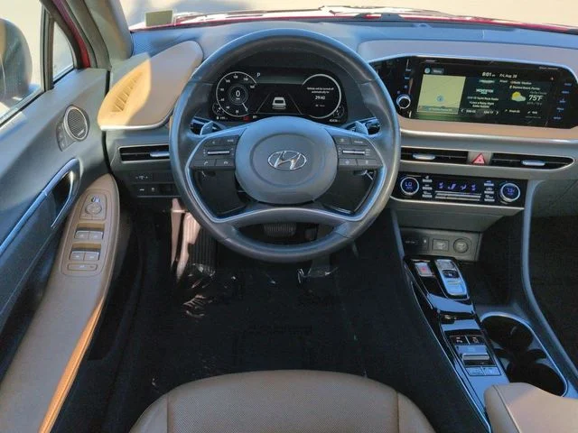 Certified Used 2020 Calypso Red Hyundai Limited image 15