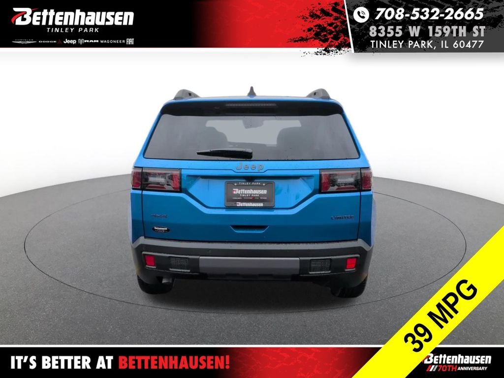 New 2026 Hydro Blue Pearl-Coat Exterior Paint Jeep Limited image 6