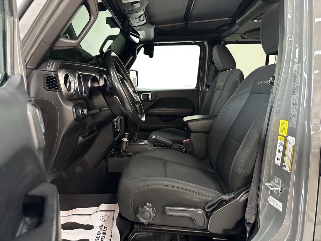 Used 2018 Gray Clearcoat Jeep Unlimited Sahara image 12