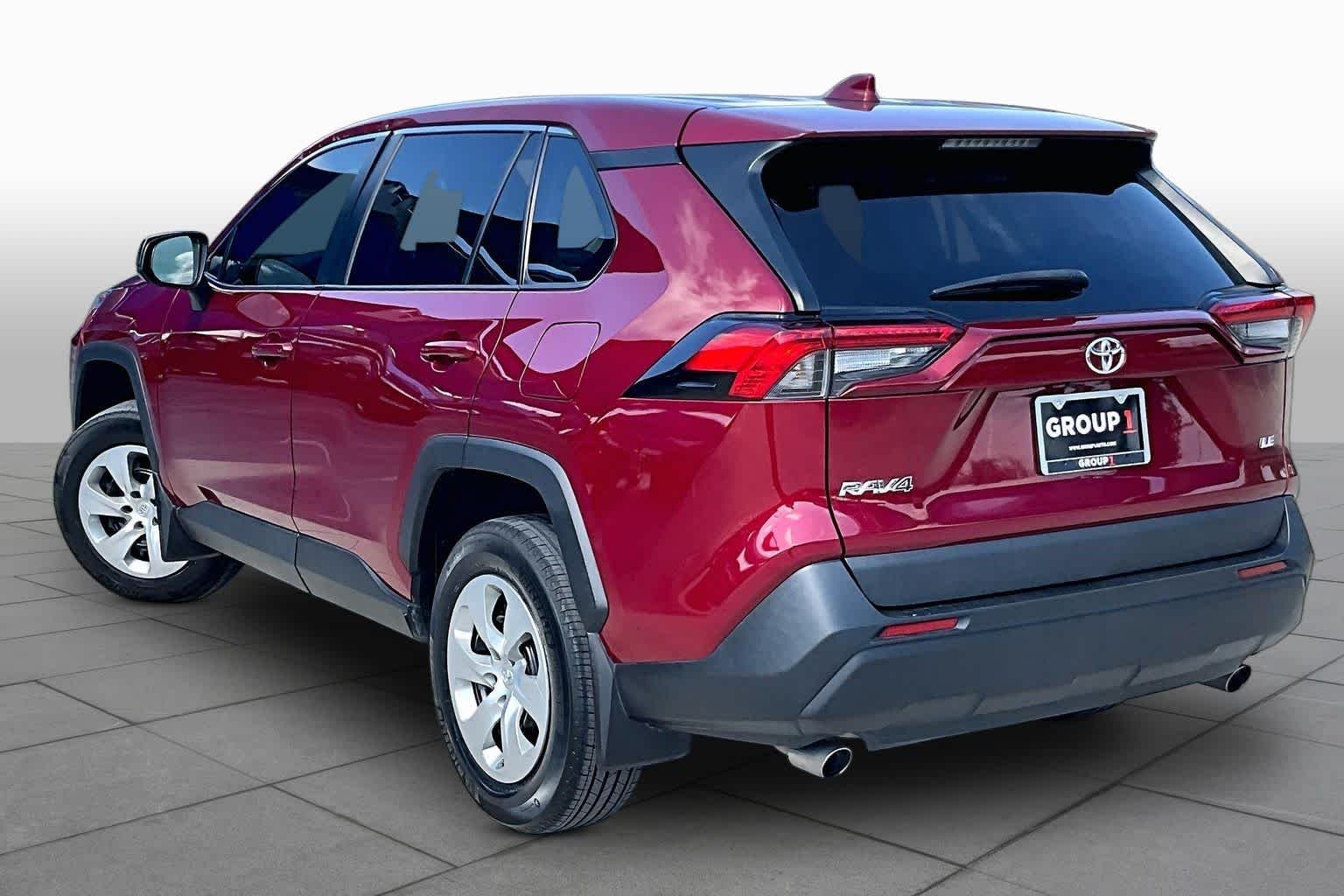 Used 2022 Ruby Flare Pearl Toyota LE image 12
