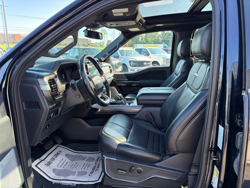 Used 2023 Antimatter Blue Metallic Ford Platinum image 11
