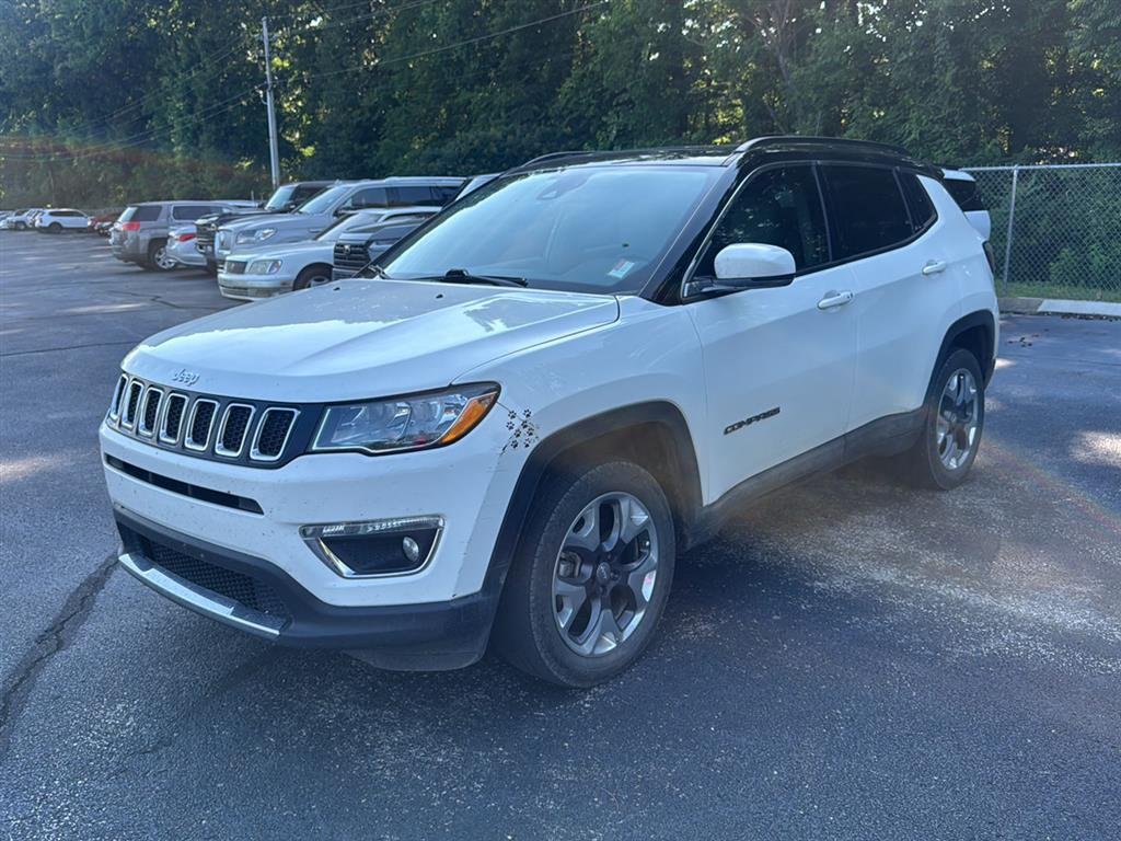 Used 2021 White Clearcoat Jeep Limited image 14