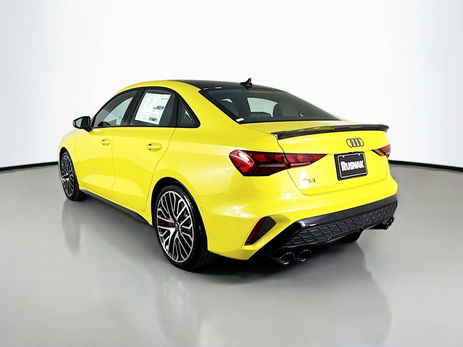 New 2025 Yellow Audi 2.0T Premium Plus image 5