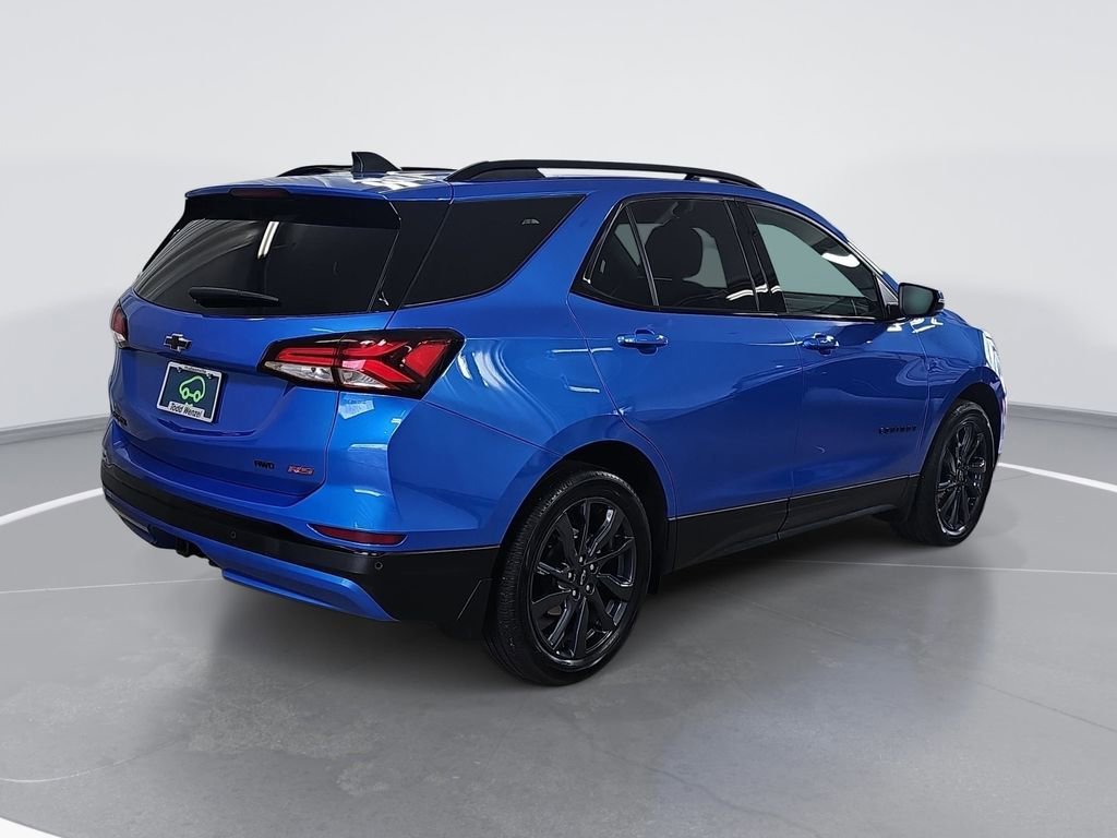 Certified Used 2024 Riptide Blue Metallic Chevrolet RS image 3