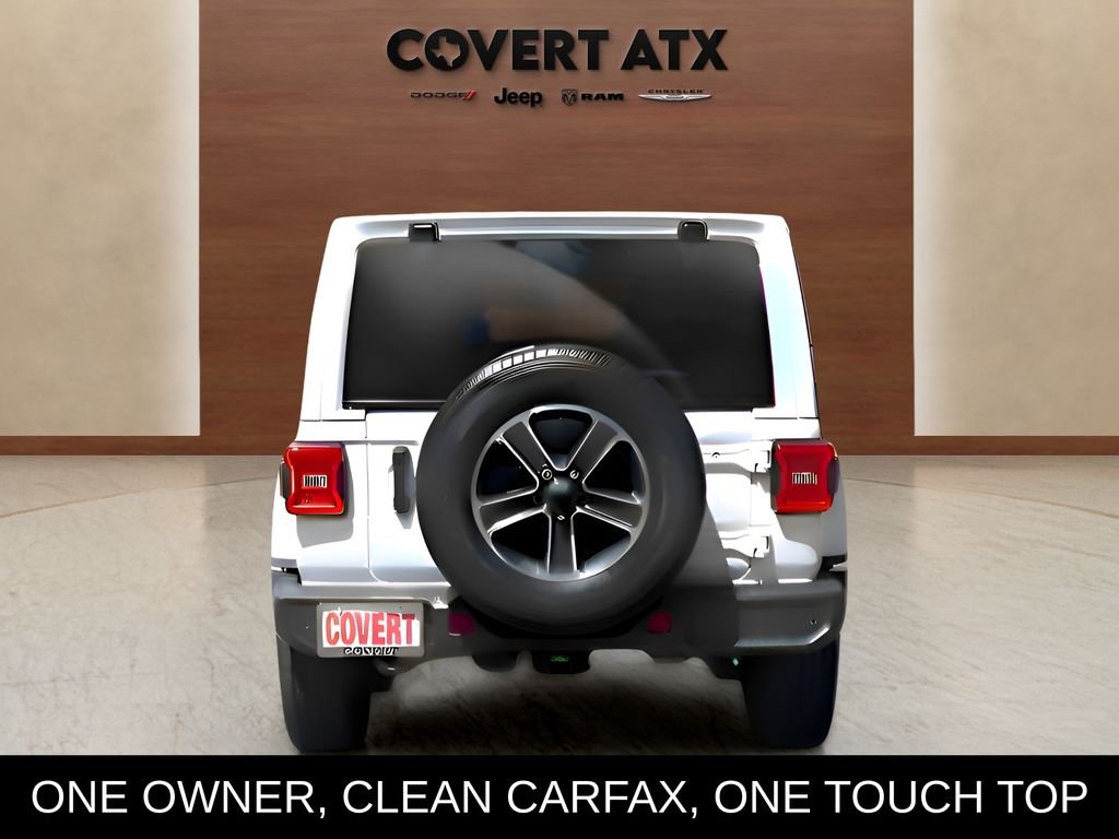 Used 2023 White Jeep Sahara image 4