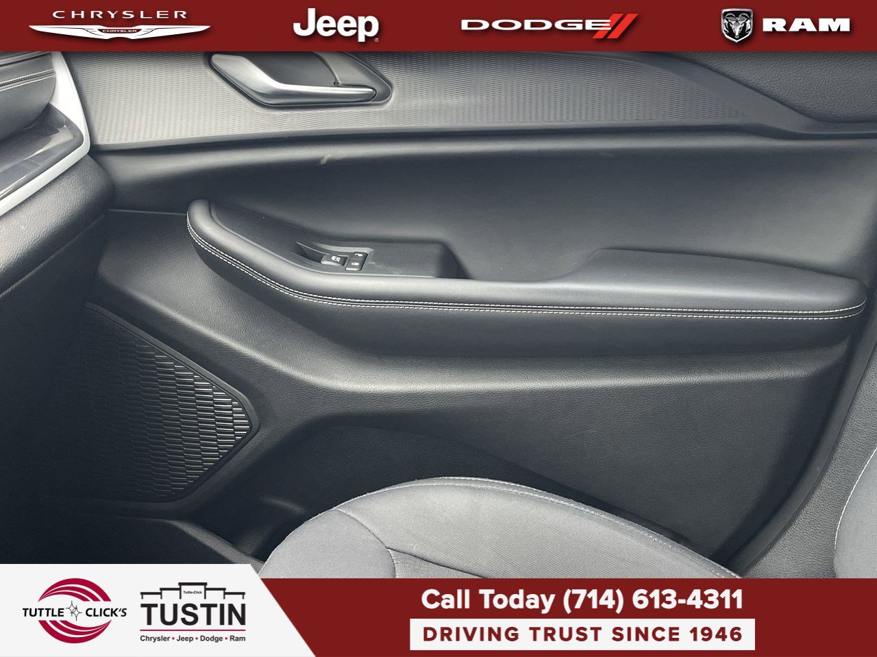 Used 2023 Bright White Clearcoat Jeep Laredo image 21