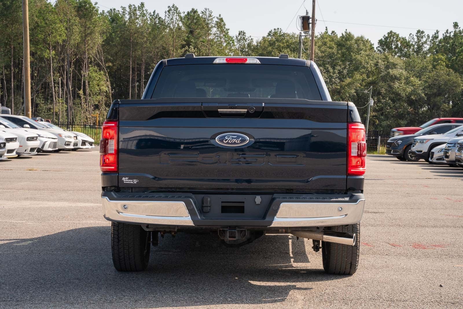 Used 2023 Antimatter Blue Metallic Ford XLT image 6