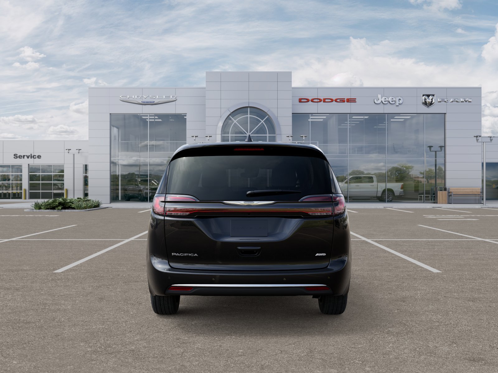 New 2026 Diamond Black Crystal Pearl-Coat Exterior Paint Chrysler Select image 33