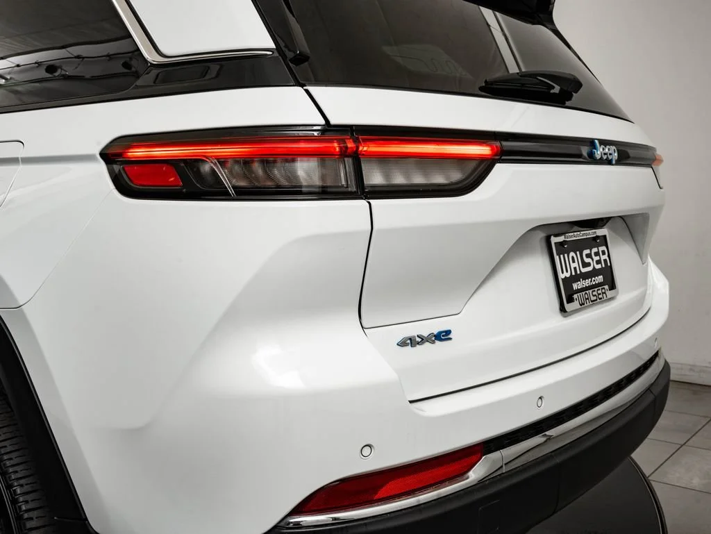 Used 2022 Bright White Clearcoat Jeep 4xe image 20