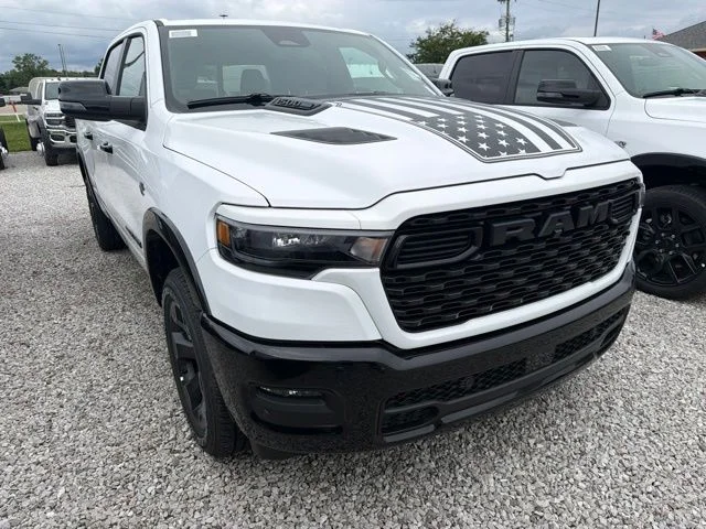 New 2026 Bright White Clear-Coat Exterior Paint RAM Big Horn/Lone Star image 9