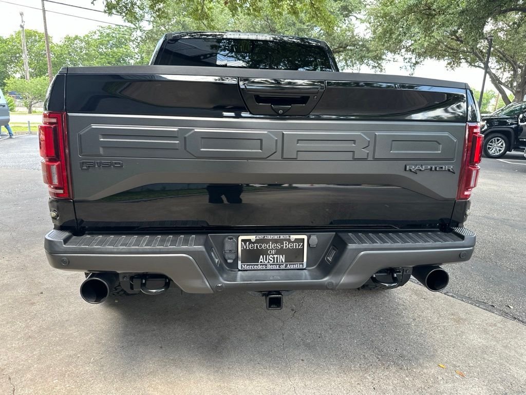 Used 2018 Black Ford Raptor image 6