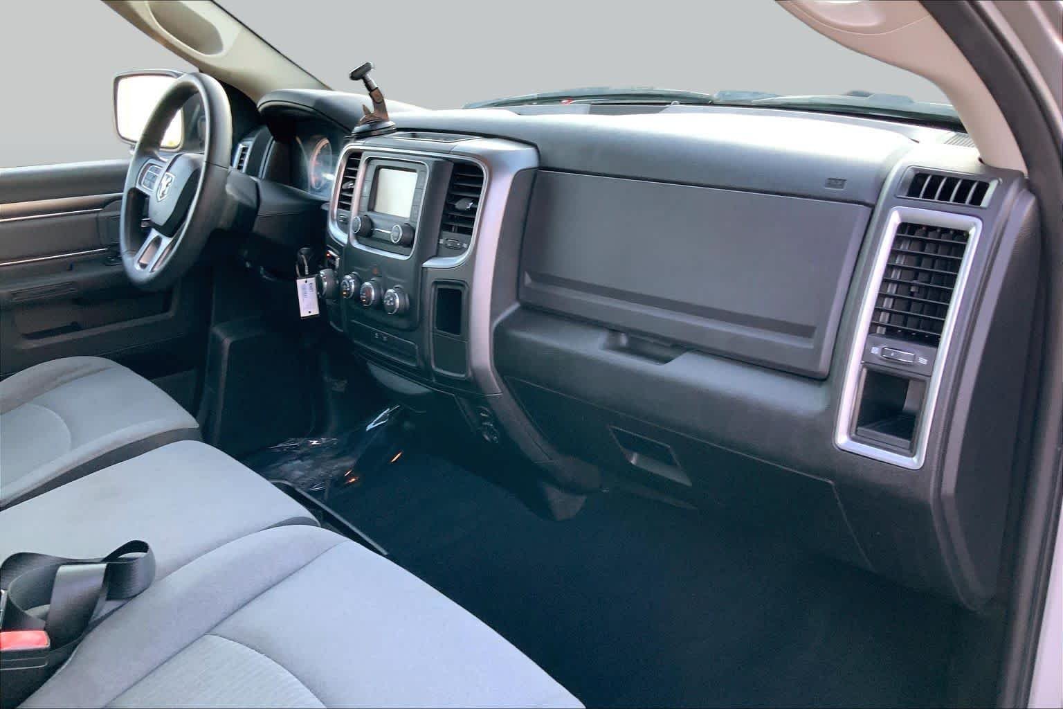 Used 2021 Billet Silver Metallic Clearcoat Ram SLT image 17