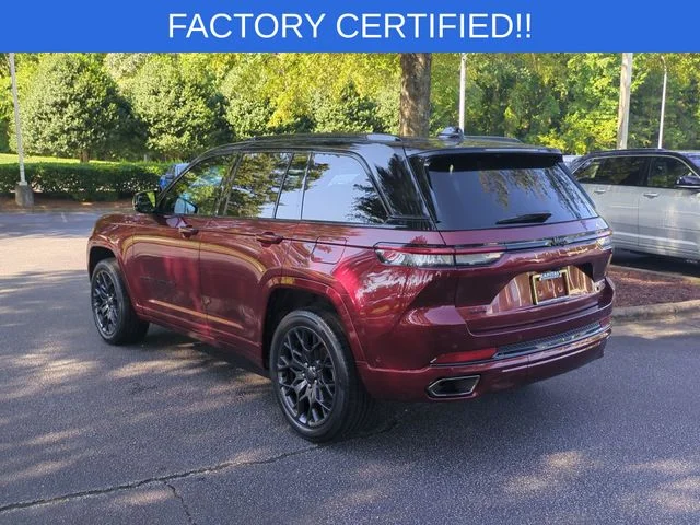 Used 2025 Red Jeep Summit image 3