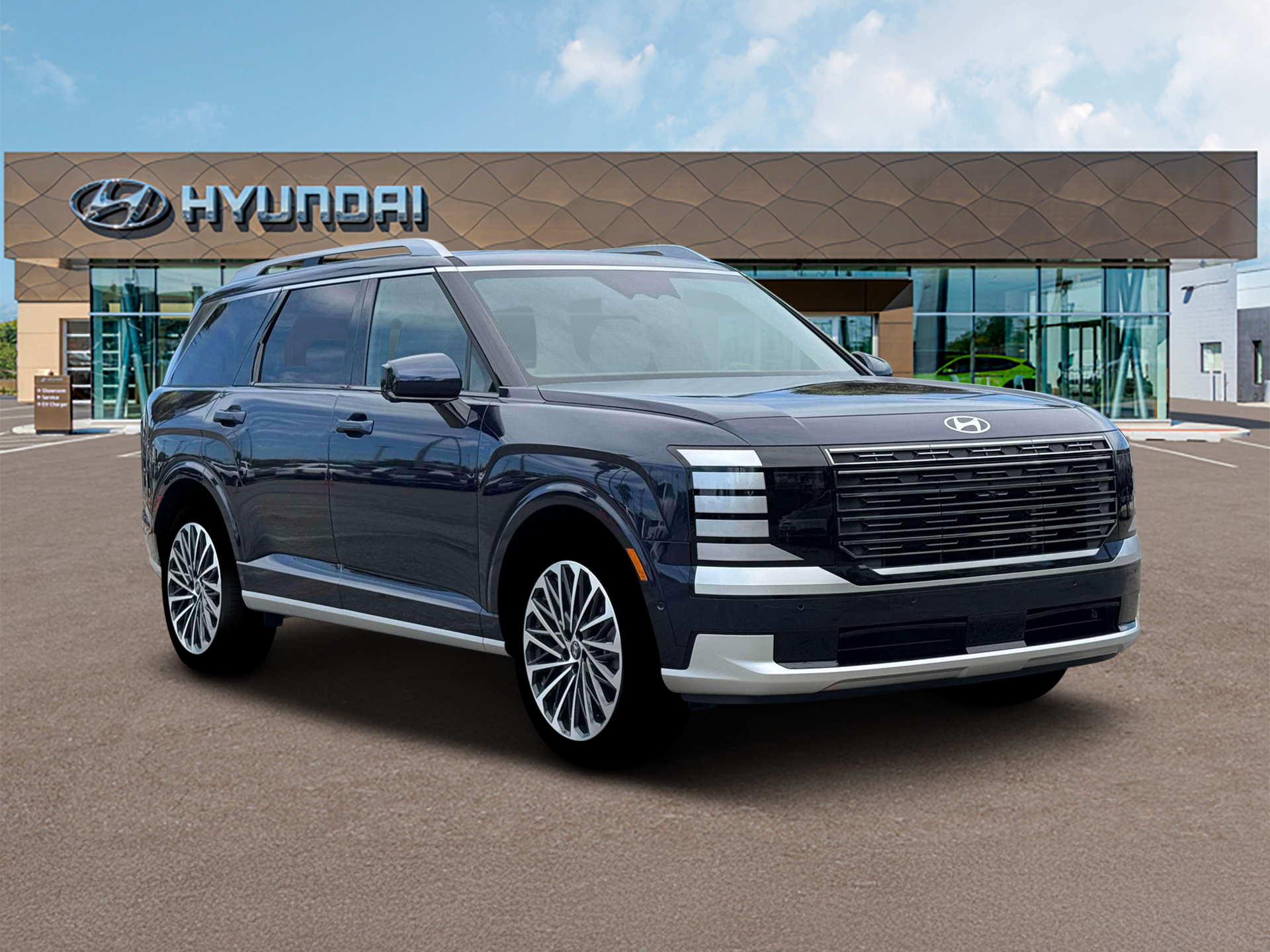 New 2026 Blue Hyundai Calligraphy AWD image 11