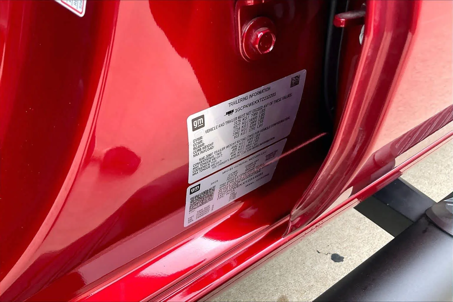 Used 2026 Radiant Red Tintcoat Chevrolet RST image 34